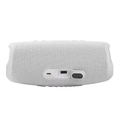 JBL Charge 5 Portable Bluetooth Speaker - White